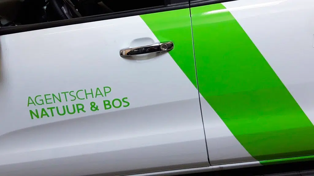 Belettering van een fleetcar