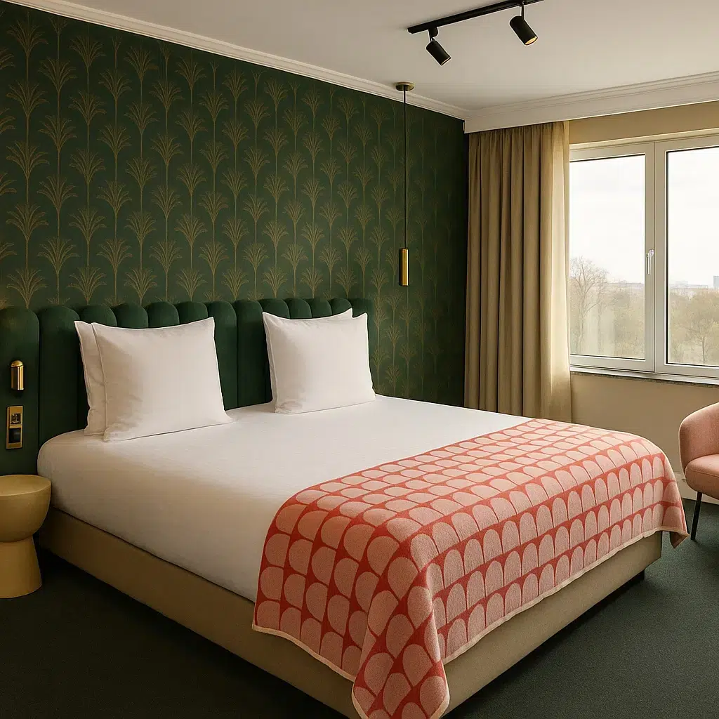 Interieurfolie-behangpapier-met-luxueuze-stijlvolle-decor-print-wandbekleding-in-een-hotelkamer